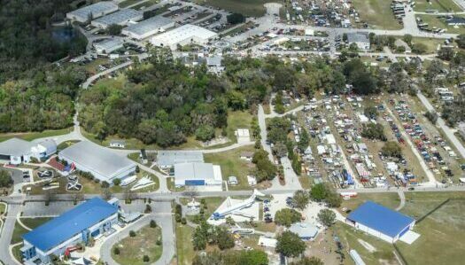 Aerial view of the Sun'n Fun Expo Campus